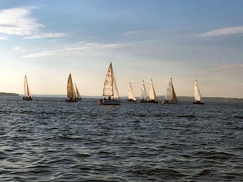 Sylvan Lake Sailing Club — photo courtesy Sylvan Lake Sailing Club